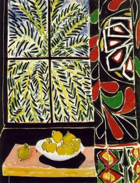 egipcia pintura - Interior con cortina egipcia fauvismo abstracto Henri Matisse